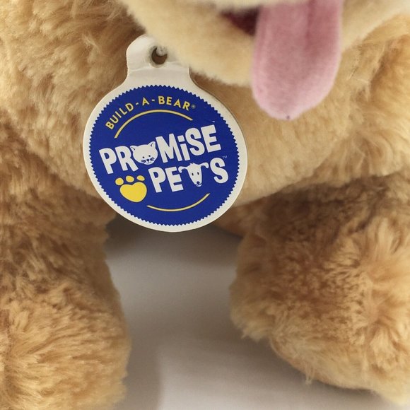 BUILD-A-BEAR BAB Promise Pets Yellow LABRADOR Lab Puppy DOG Plush Stuffed Animal - Picture 10 of 10
